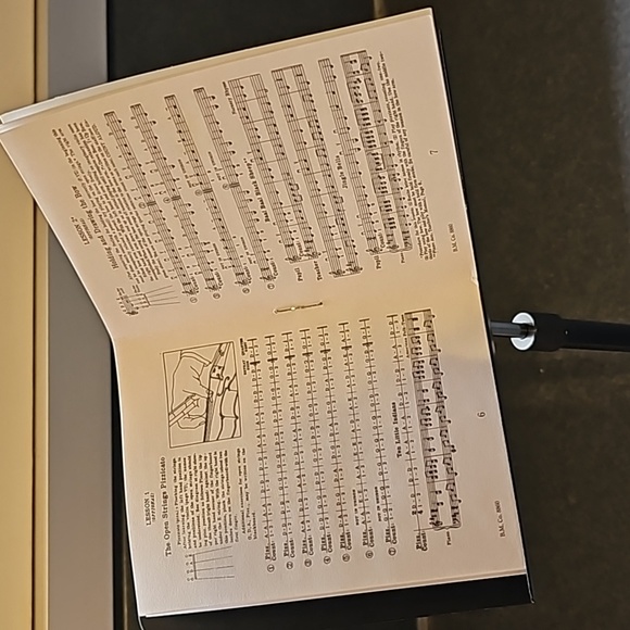 American Girl Music Stand and violin books - Picture 3 of 4